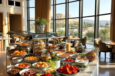 Hotels in Athens offer free breakfast