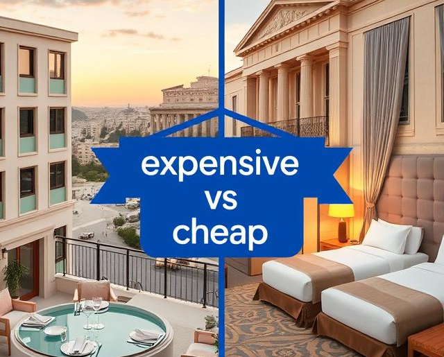 - Choosing a Hotel in Athens, Expensive vs Cheap